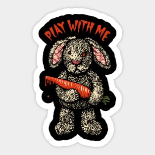 Play with me Sticker